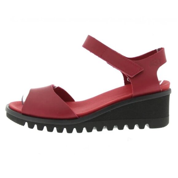 Loints of Holland Baarlo Red Sandals - Picture 1 of 8